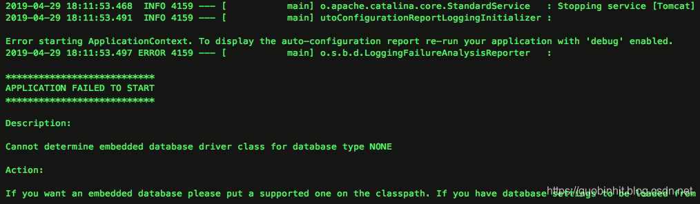 Spring Boot 项目启动报 driver class for database type NONE 的原因及解决方法 ...