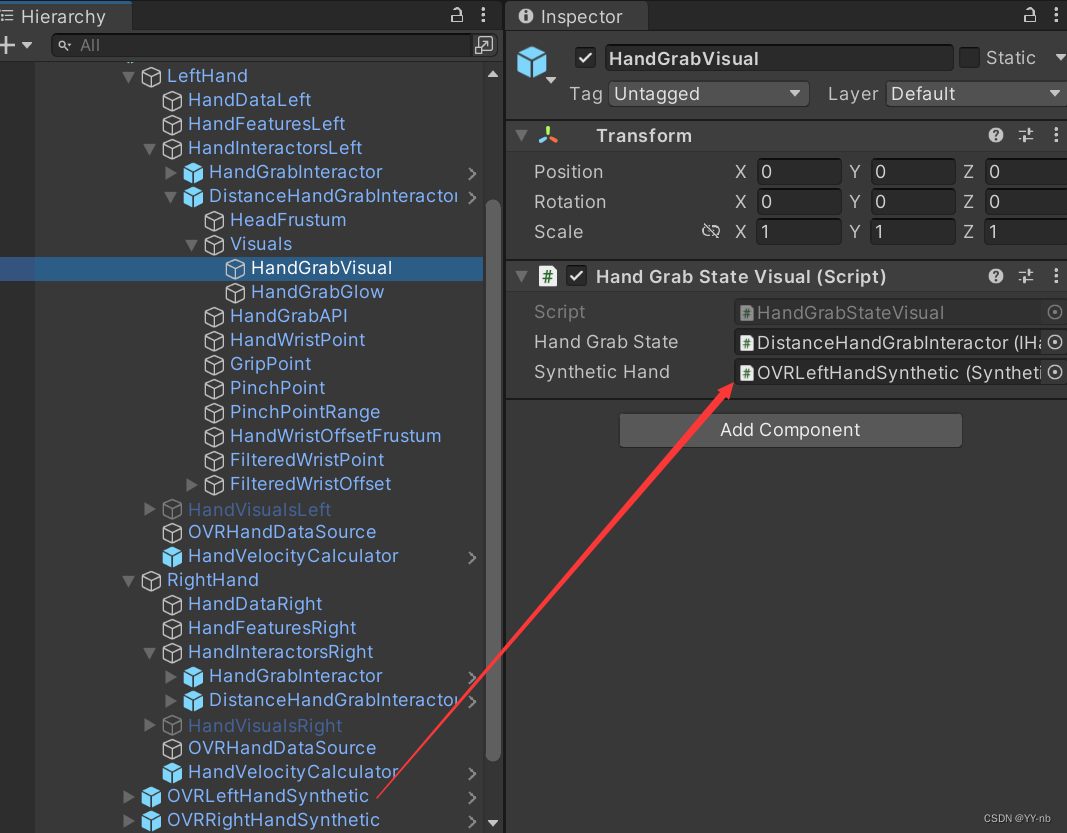 Unity Meta Quest 一体机开发(十一):【手势追踪】远距离抓取_我在unity中使用了meta xr 开发包,现在我通过 ...