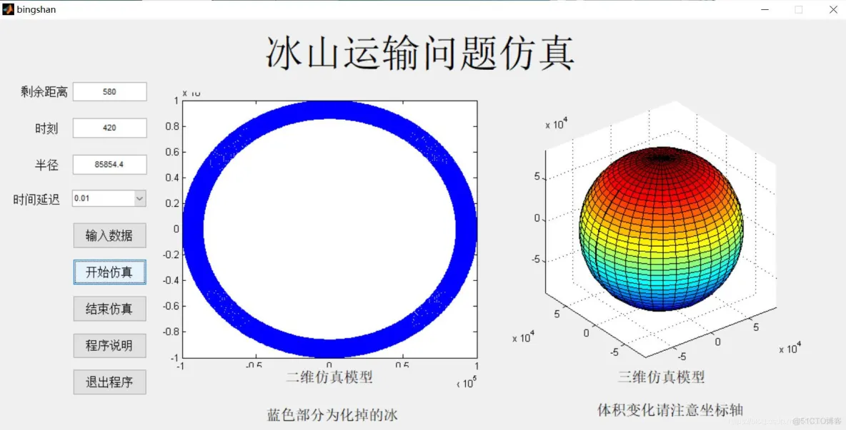 【数学建模】matlab模拟冰山运输系统(参数可调)_matlab GUI