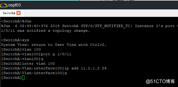 OSPF实训案例配置（二）