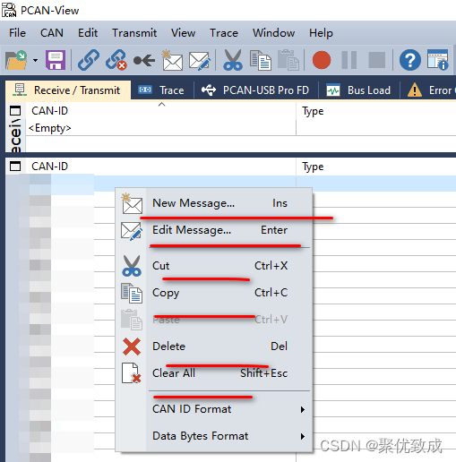 汽车电子 -- PCAN View 安装与使用_pcanview使用教程-CSDN博客