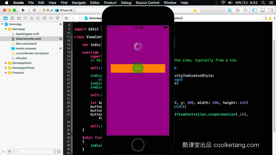 互动教程 for Xcode9 & Swift4-酷课堂