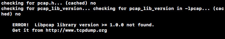 libpcap