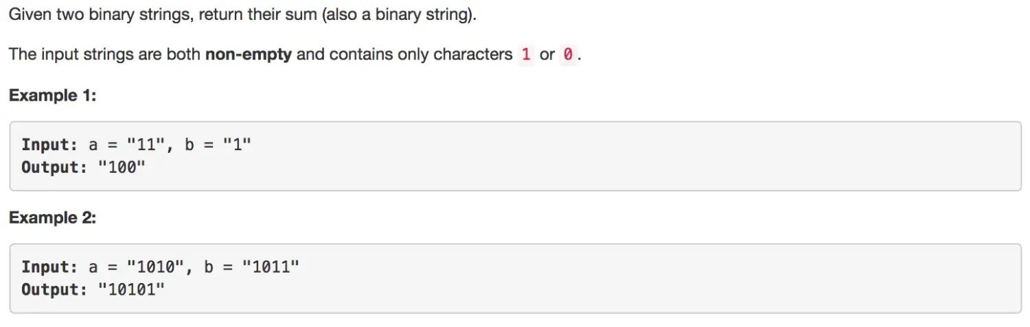 Add Binary
