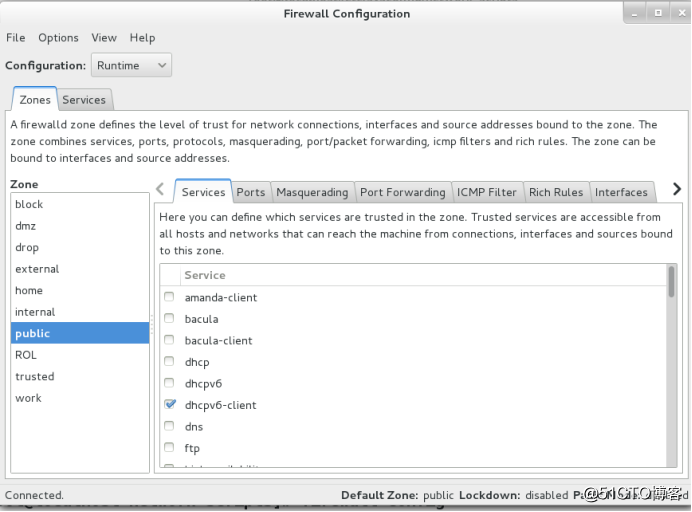 linux--Firewalld、Iptables防火墙的设置