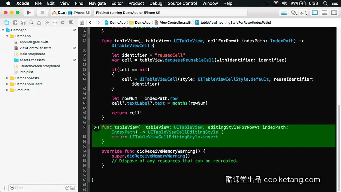 互动教程 for Xcode9 & Swift4-酷课堂