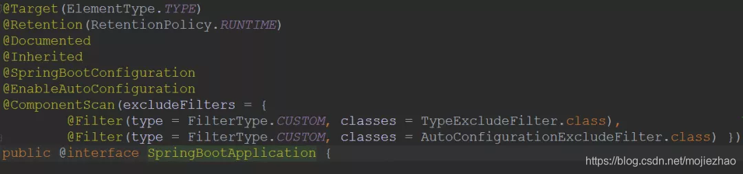 SpringBootApplication注解详情
