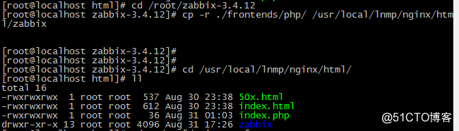 linux下zabbix3.4安装及简单配置和部分出错解决方案