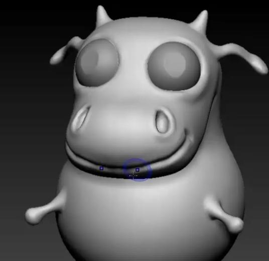 「图文」ZBrush的模型与雕塑制作——“奶牛”教程