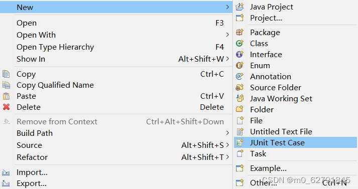 eclipse中用junit进行单元测试_eclipse junit-CSDN博客