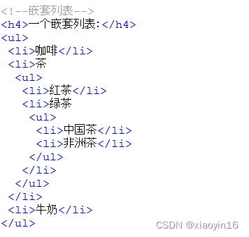 HTML列表形式_html列表项目符号应用图片-CSDN博客