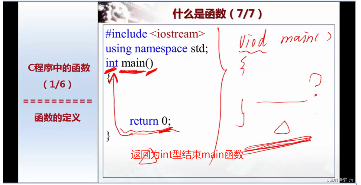 C语言——函数_c语言返回值-CSDN博客