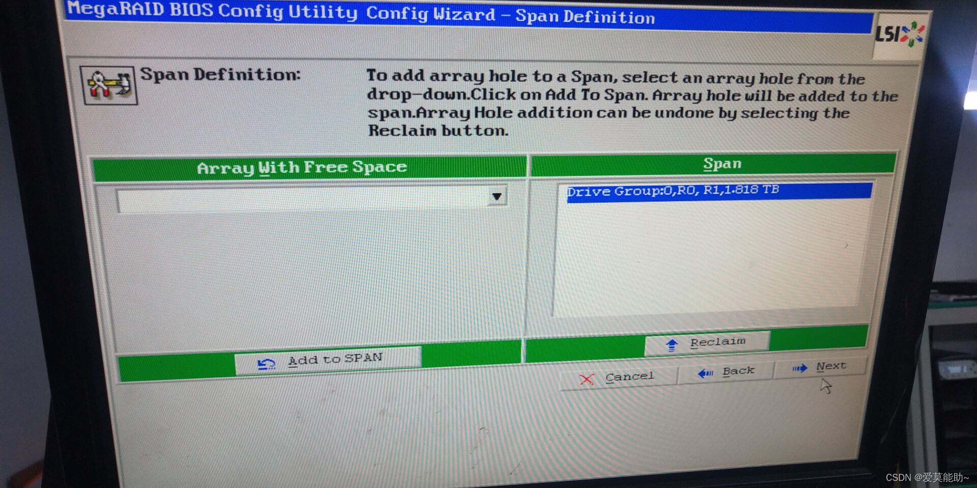 Mega RAID卡创建步骤插图15 Mega RAID卡创建步骤