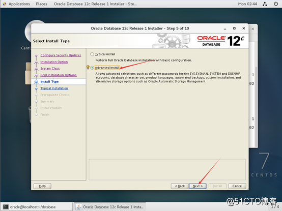 Centos7安装Oracle-12c