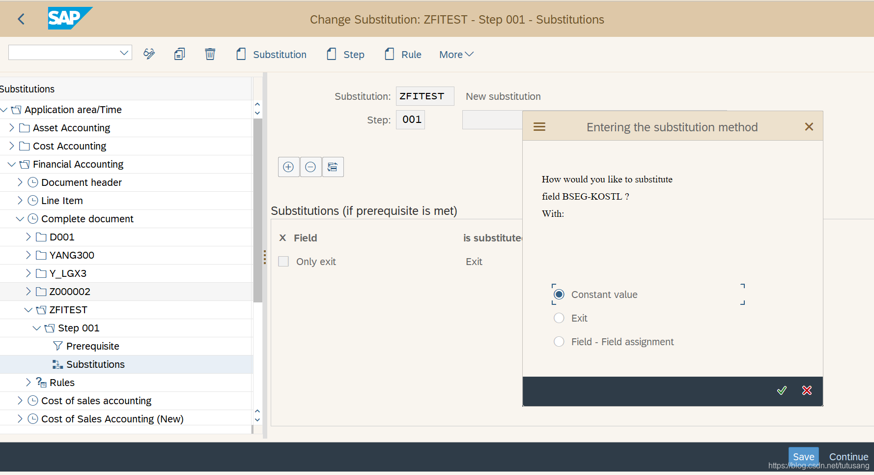 输入要替代的值