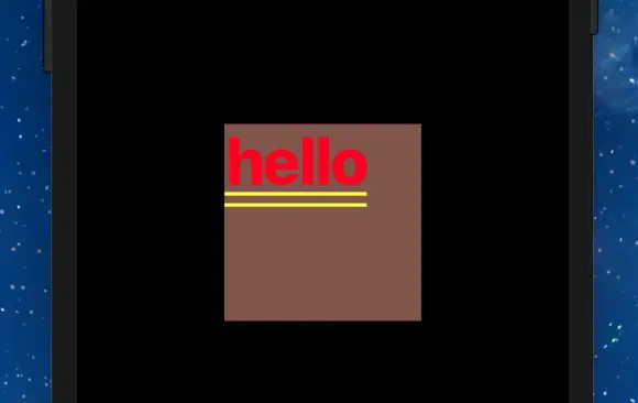 单独的一个child，父节点的minHeight 和 minWidth 被传递过来了