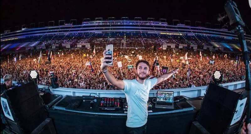 Zedd on live