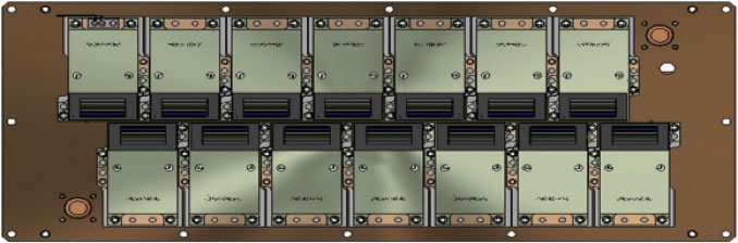 OLI focal plane drawing