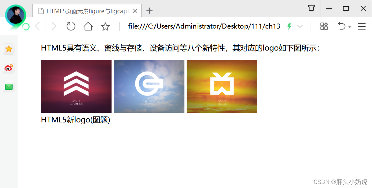 HTML5页面元素figure与figcaption标记的应用_figure网页实例应用-CSDN博客