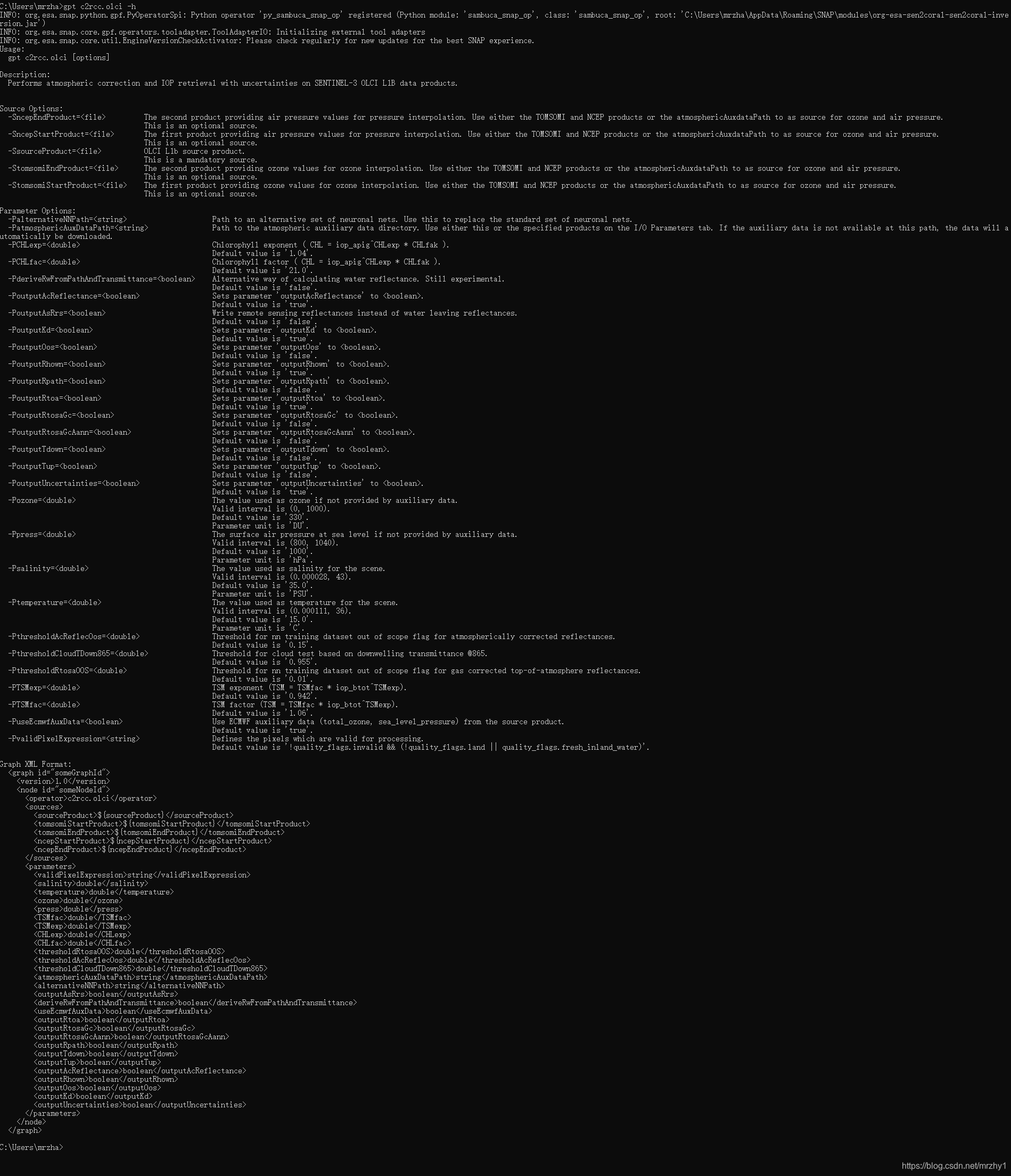 Python调用C2RCC实现批量数据的大气校正_c2rcc大气校正-CSDN博客
