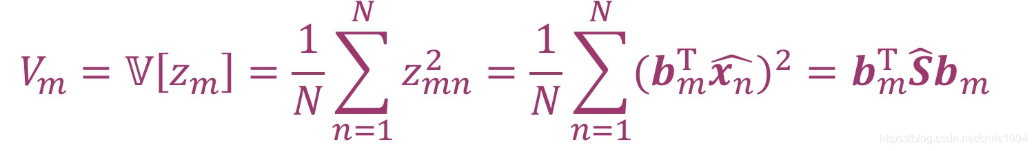 m时的方差