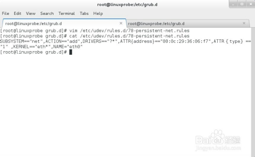 将RHEL7系统网卡名称eno16777736改为eth0