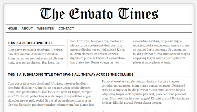 css3 multi column layout other features