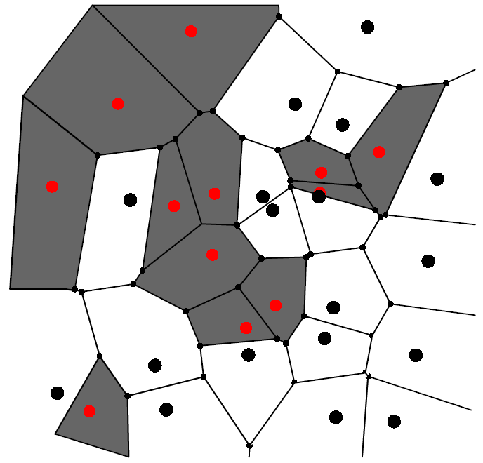 L2 范数 Voronoi 区域