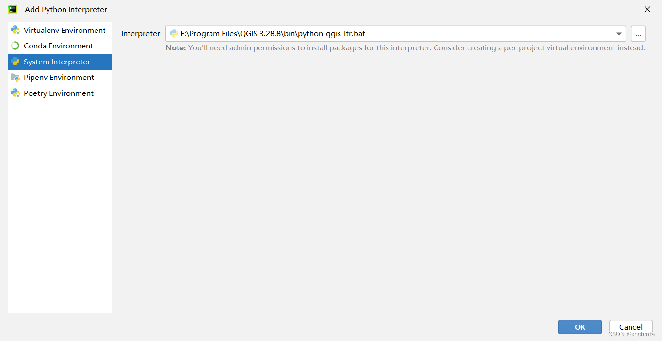 Pycharm qgis invalid python sdk qgis pycharm csdn 
