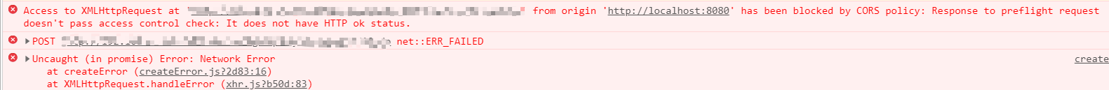javascript : response to preflight request doesn't... Response to preflight request doesn‘t pass access control check: It ...