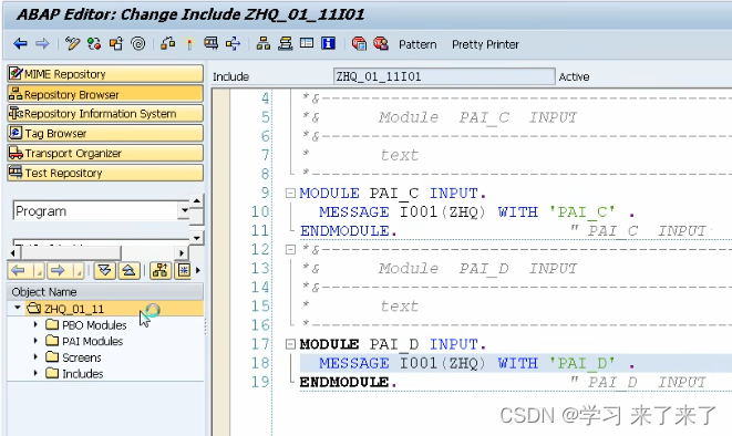 module pool Images High Quality Grahic SAP模块池程序与对话程序详解,-CSDN博客
