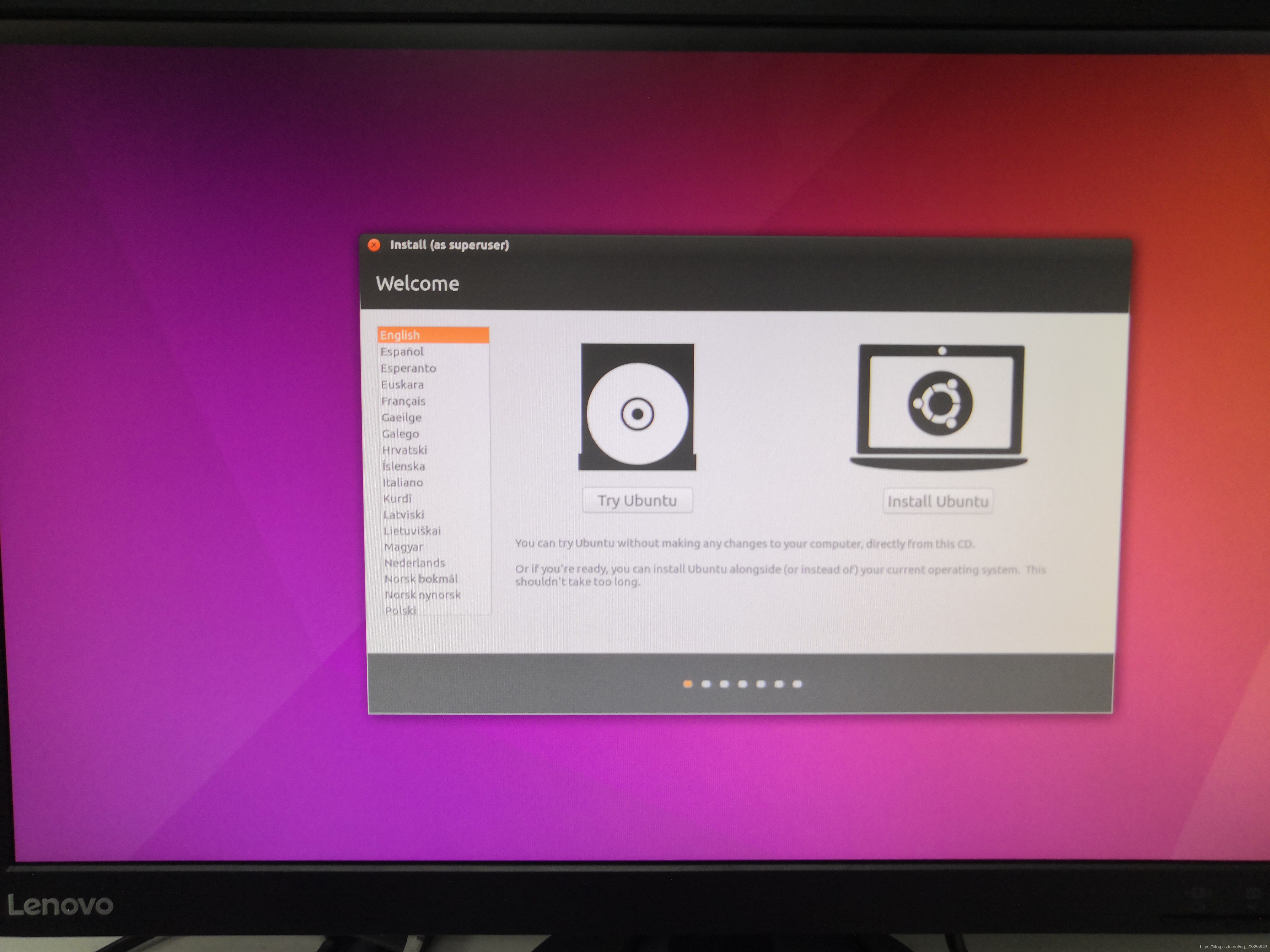 Ubuntu安装1