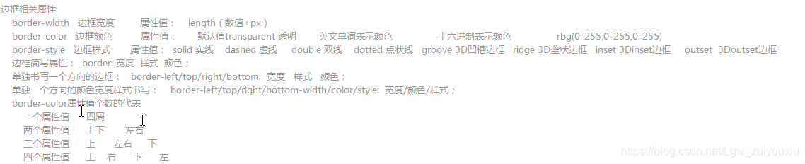 边框