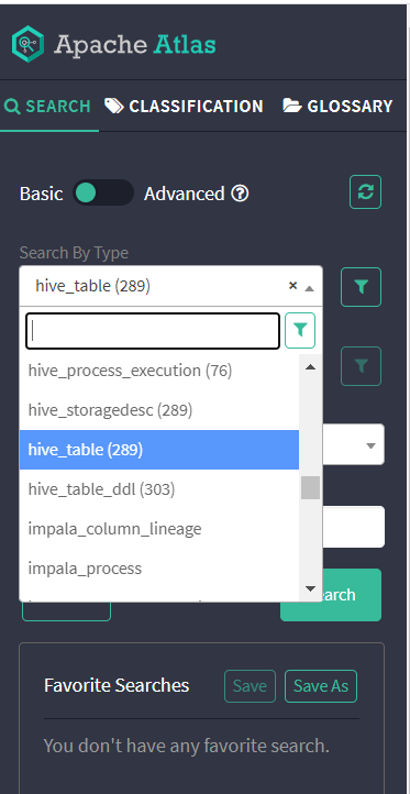 Atlas2.2.0编译、安装及使用(集成ElasticSearch，导入Hive数据)