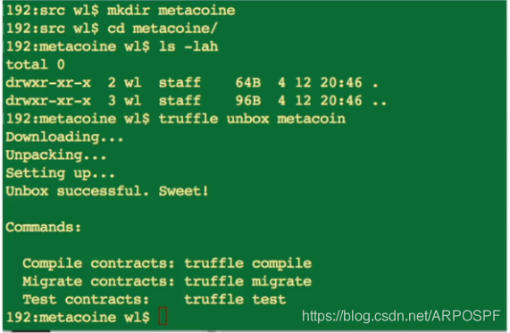 metacoin安装示意