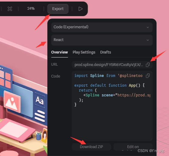 Spline Code spline本地运行的方法_splinecode-CSDN博客