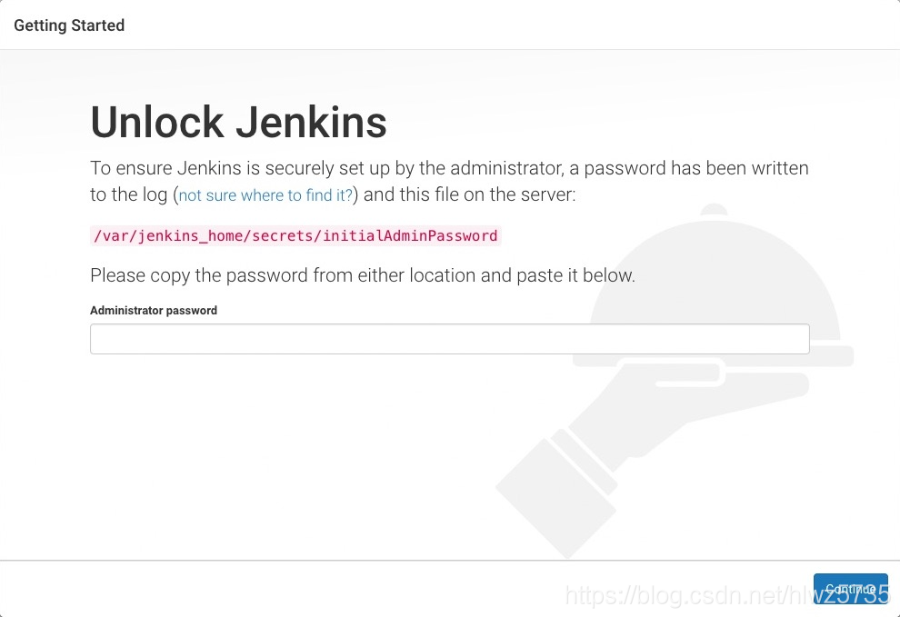 解锁Jenkins界面