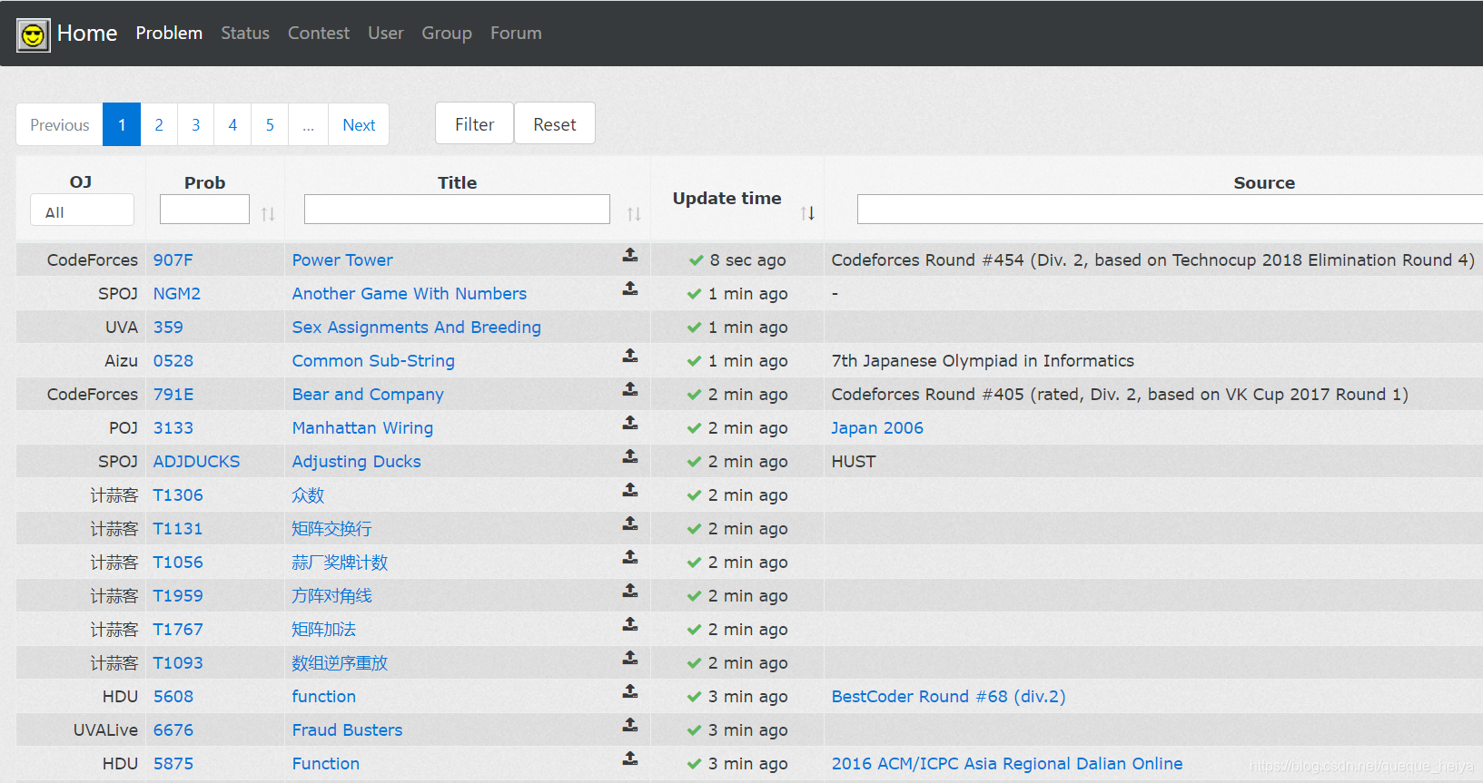 Online Judge--在线测评程序分享