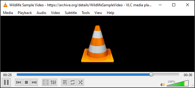 Progress bar while converting a media file in VLC