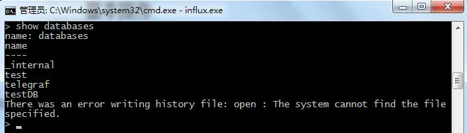 show databases
