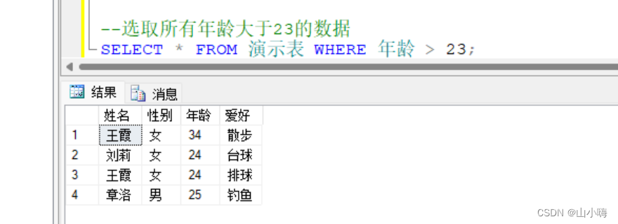 常用SQL语句（插入、删除、更新、选取）_delete sql语句-CSDN博客