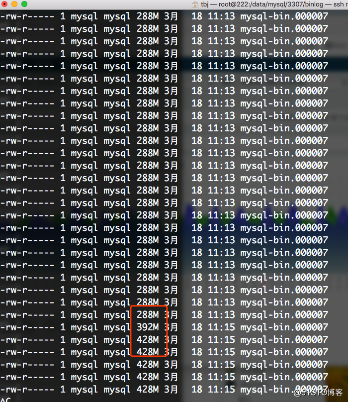 MySQL binlog