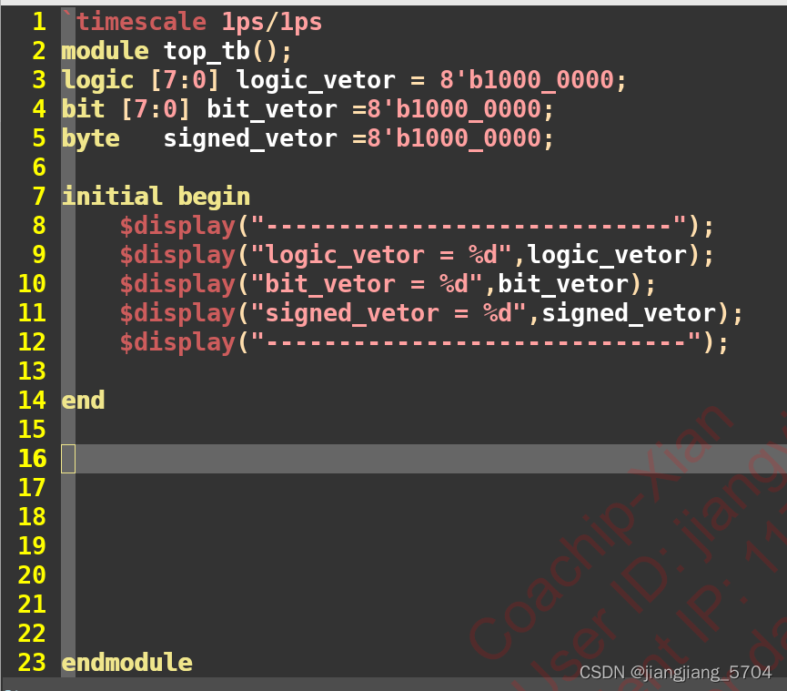 3、SystemVerilog中logic、bit、byte的区别？_verilog bit-CSDN博客