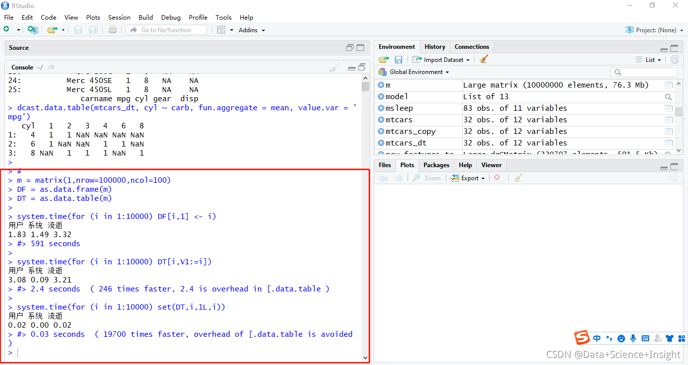 R语言data.table导入数据实战:data.table使用set函数为新列快速赋值_r语言给表格数据赋值-CSDN博客