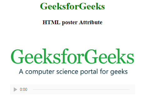 html中poster属性,HTML poster属性用法及代码示例-CSDN博客