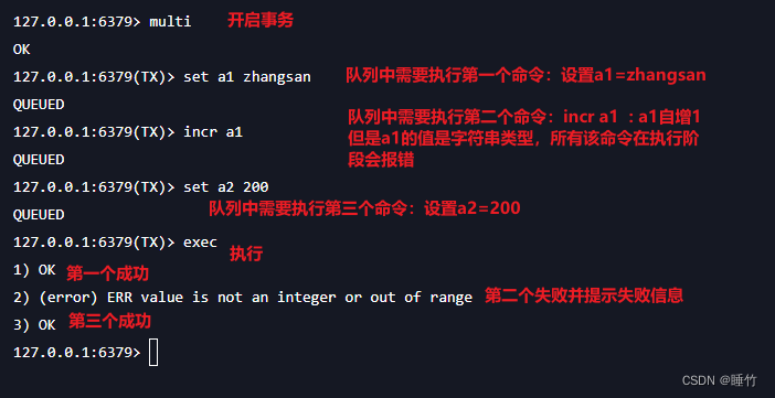 Redis事务机制解析：从基本操作到乐观锁-CSDN博客