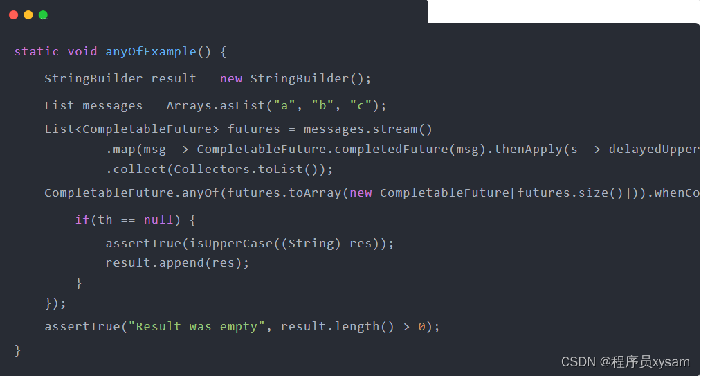 20个使用 Java CompletableFuture的示例，不服不行_completablefuture 实例-CSDN博客