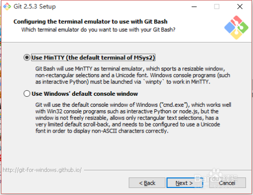 windows10上的git安装