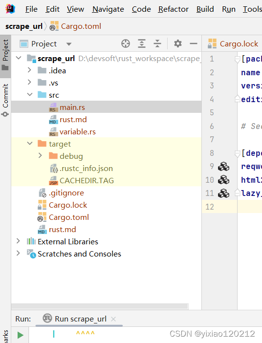Rust开发途中 error: cannot call non-const fn `HashMap::<u32, String>::new ...