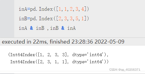 pandas笔记: Index对象_index does not support mutable operations-CSDN博客